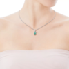 Colgante Tiny de Plata con Amazonita y Perla - Imagen 2