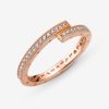 Sparkling Overlapping Ring - Image 4