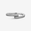 Sparkling Overlapping Ring - Image 2