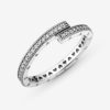 Sparkling Overlapping Ring - Image 4