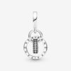 Pandora Logo Circles Dangle Charm - Image 2