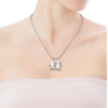 Silver Sweet Dolls boy-girl Pendant - Imagen 2